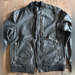 All Saints Boyton Leather Jacket